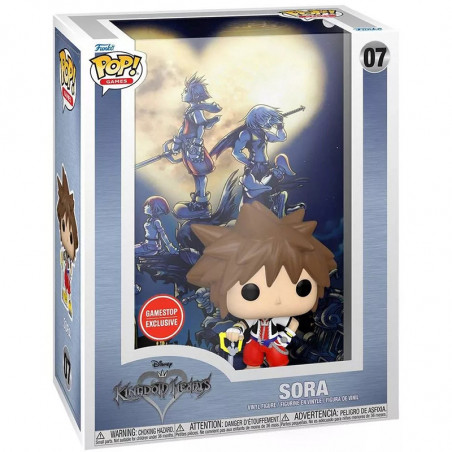 Figurine Pop Sora Kingdom Hearts - Edition Games Cover