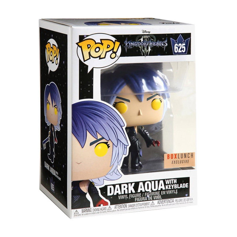 Figurine Pop Dark Aqua with Keyblade (Kingdom Hearts) #625