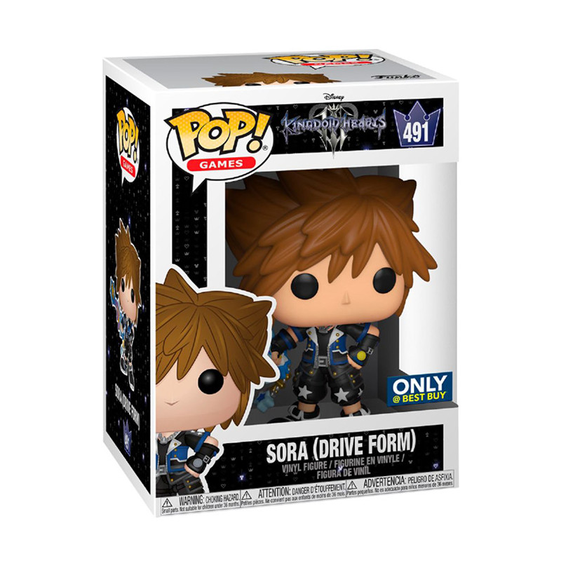 Figurine Pop Sora Drive Form (Kingdom Hearts) #491