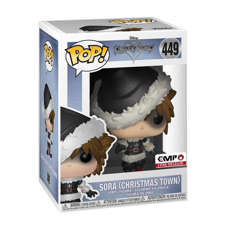 Figurine Pop Sora Christmas Town (Kingdom Hearts) #449