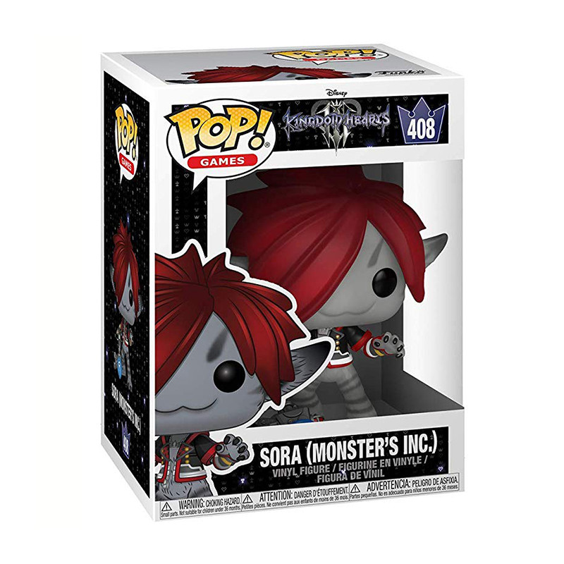 Figurine Pop Sora Monstres & Cie (Kingdom Hearts) #408