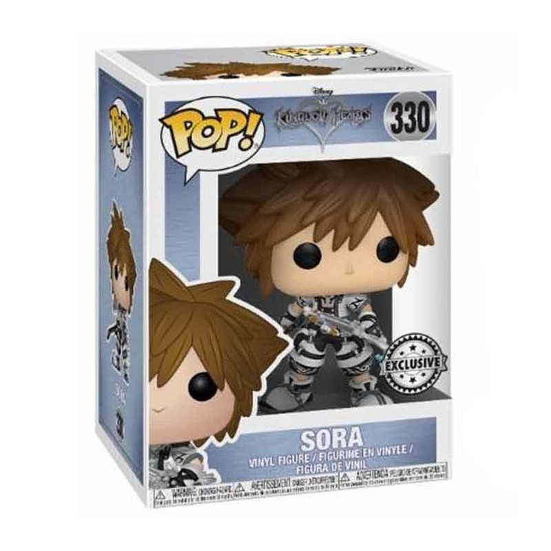 Figurine Pop Sora Kingdom Hearts Noir et Blanc #330