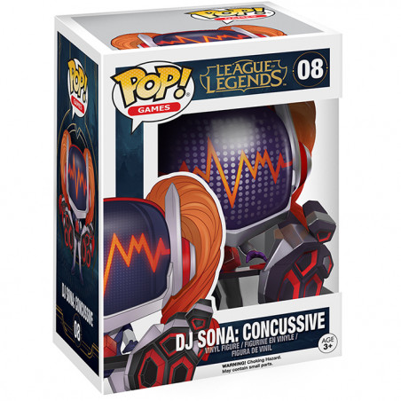 Figurine Pop DJ Sona (League Of Legends) - Édition Limitée