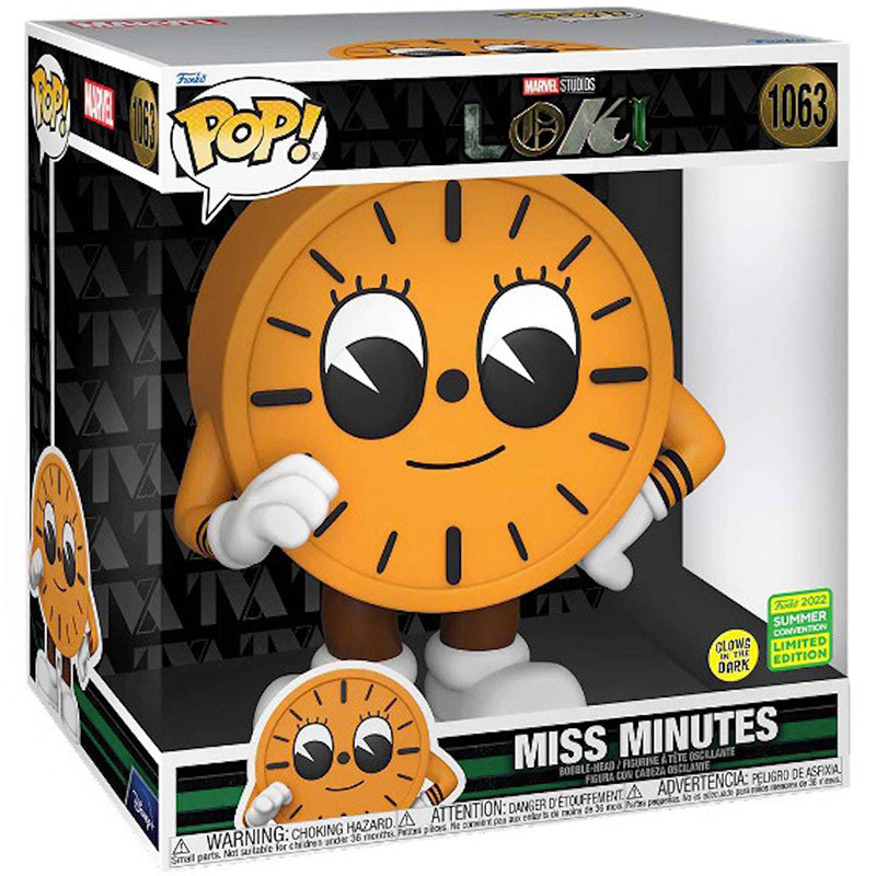 Figurine Pop Miss Minutes (Loki) 25cm - Édition Limitée