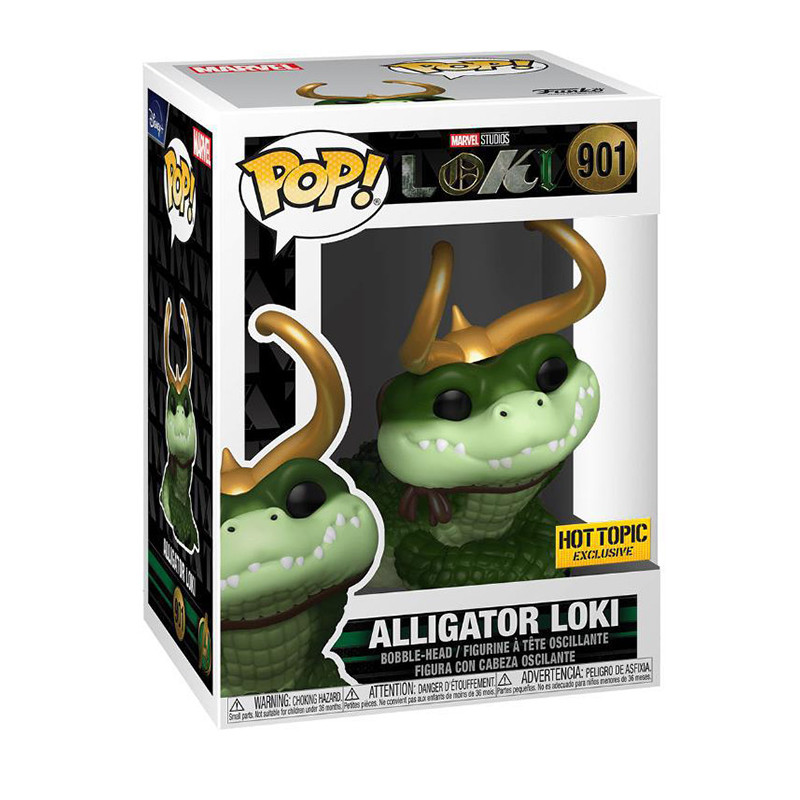 Figurine Pop Alligator Loki (Loki) #901 - Edition Limitée