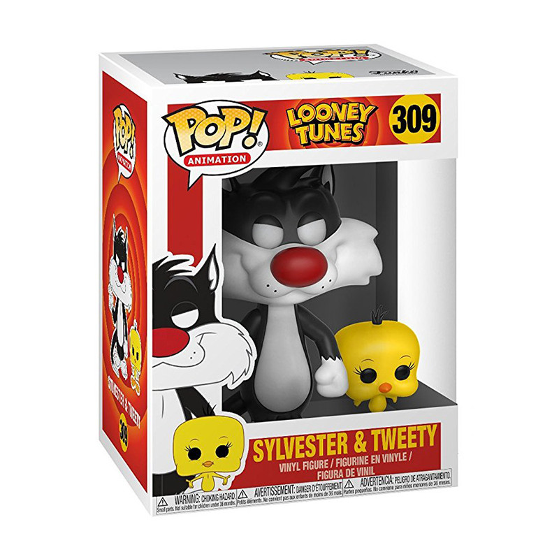 Figurines Pop Sylvester et Tweety (Looney Tunes) #309