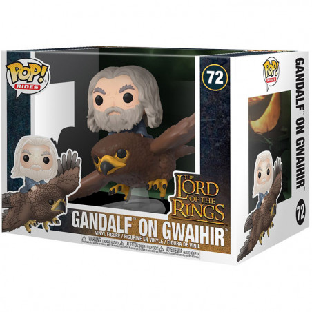 Figurine Pop Gandalf sur Gwaihir - Le Seigneur des Anneaux #72