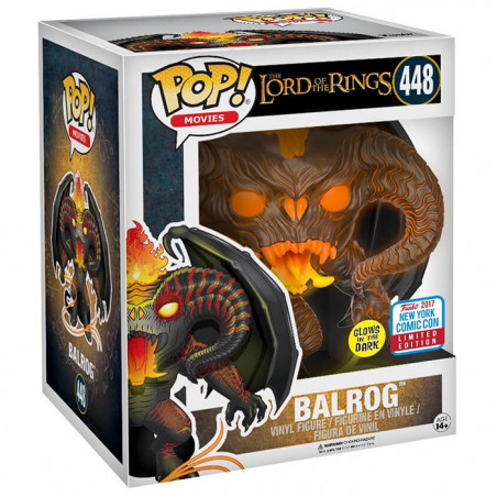 Pop Balrog Glow in the Dark (Seigneur des Anneaux) - Figurine 15cm