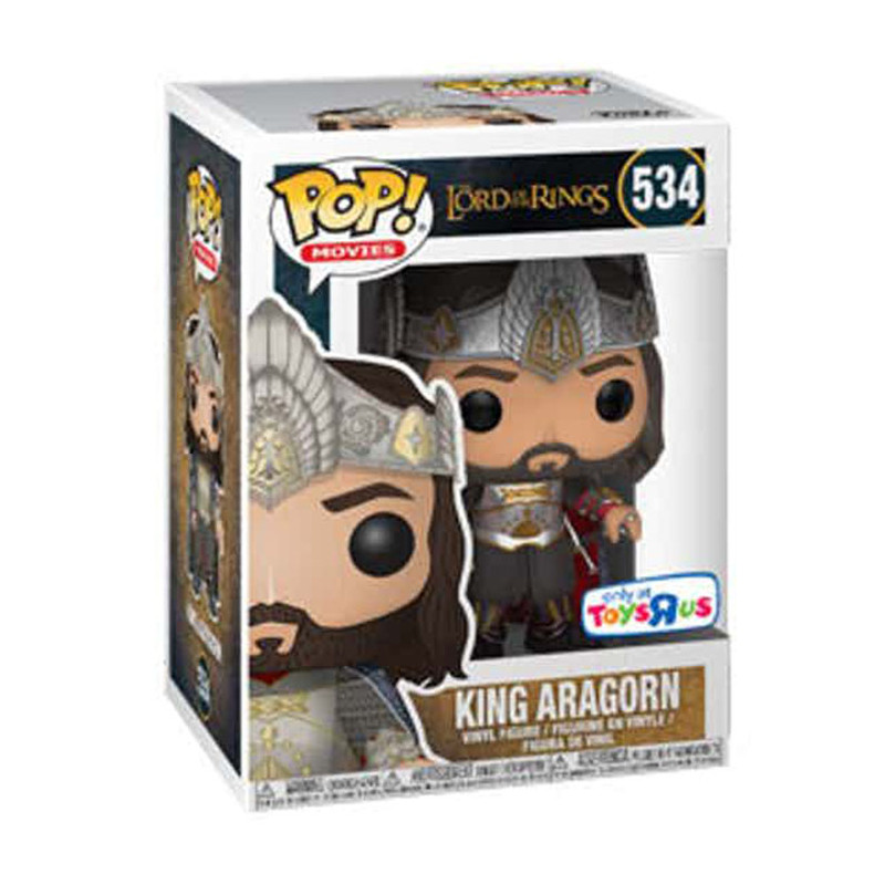 Figurine Pop Aragorn Roi Couronné - Seigneur des Anneaux