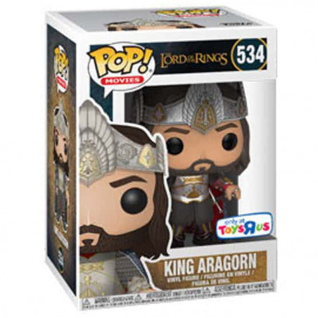 Figurine Pop Aragorn Roi Couronné - Seigneur des Anneaux