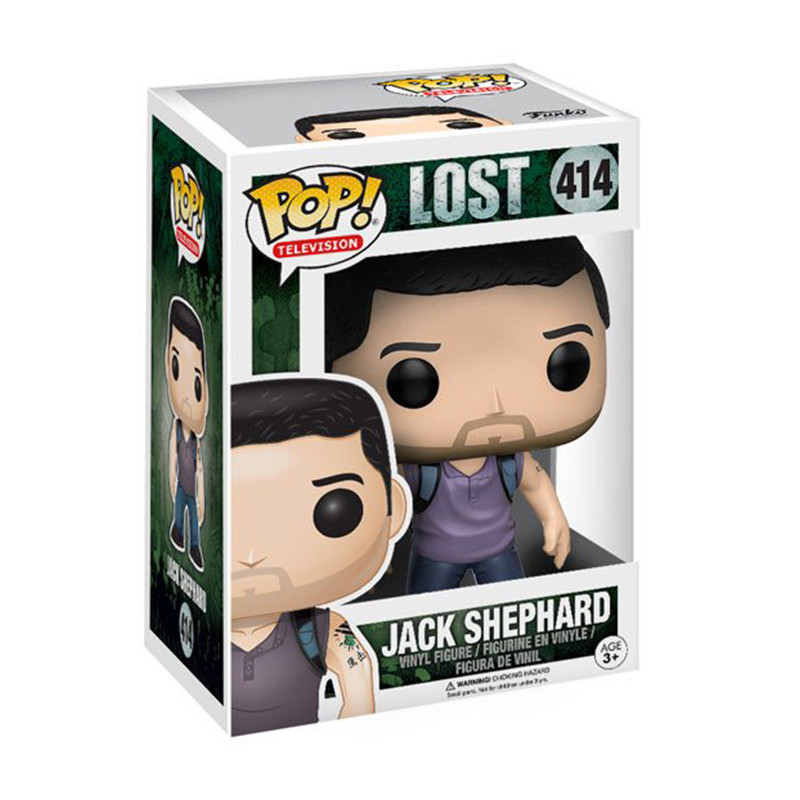 Figurine Pop Jack Shephard (Lost) #414 - Edition Limitée