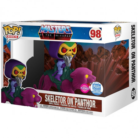 Figurine Pop Skeletor & Panthor flocked (Les Maîtres de l'Univers) #98