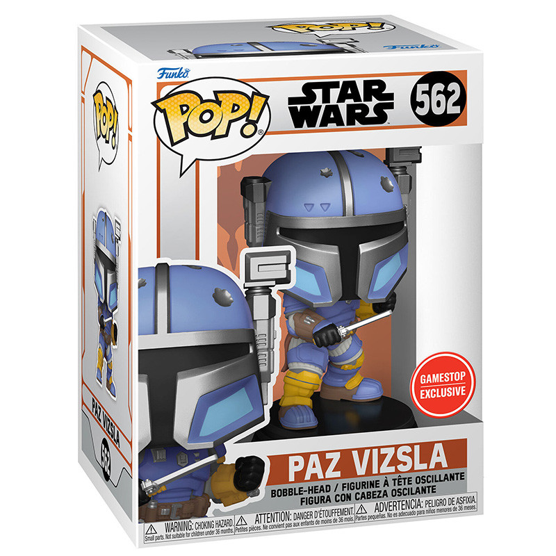 Figurine Pop Paz Vizsla (Star Wars The Mandalorian) #562