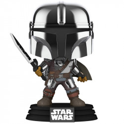 Figurine Pop The Mandalorian with Darksaber #491