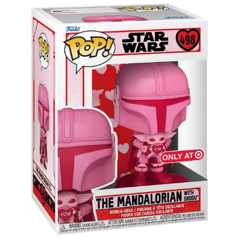 Pop The Mandalorian & Grogu Rose - Figurine Star Wars