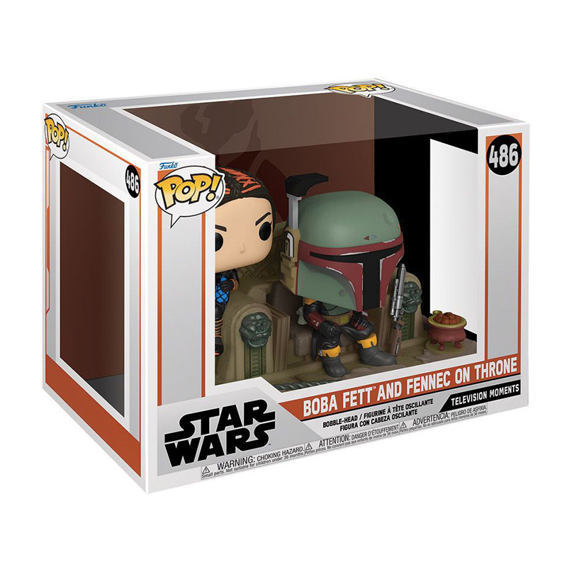 Boba Fett & Fennec Shand Figurine Pop! #486 - Star Wars The Mandalorian