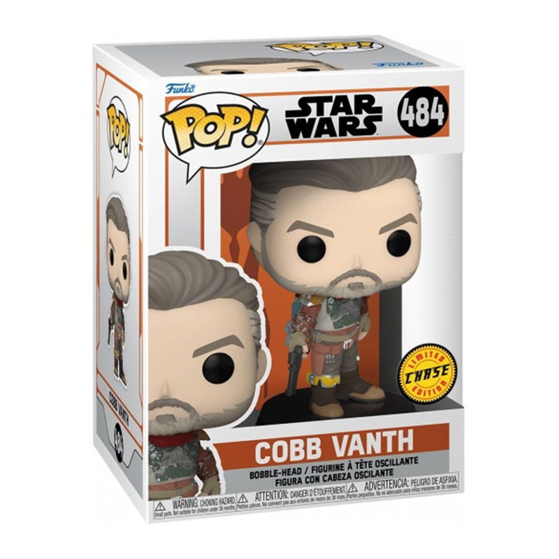 Figurine Pop Cobb Vanth Unmasked Chase (Star Wars The Mandalorian) #484