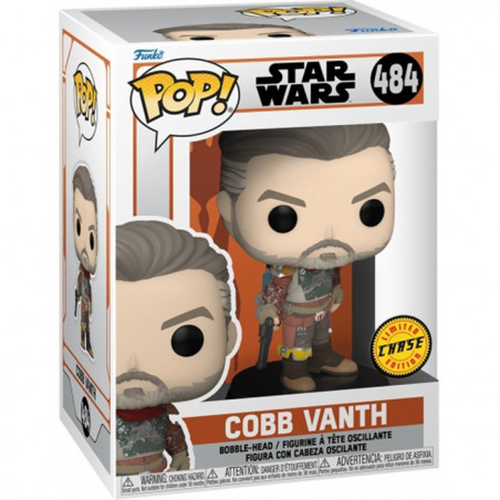 Figurine Pop Cobb Vanth Unmasked Chase (Star Wars The Mandalorian) #484