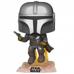 Pop Mandalorian avec Jetpack - Figurine Star Wars #408