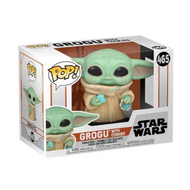 Figurine Pop Grogu with Cookies (Star Wars The Mandalorian) #465