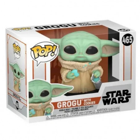 Figurine Pop Grogu with Cookies (Star Wars The Mandalorian) #465