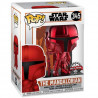 Figurine Pop The Mandalorian Chrome Rouge - Edition Limitée