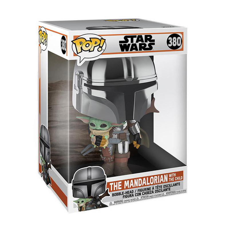 Pop! Supersized The Mandalorian with the Child - Figurine 25cm