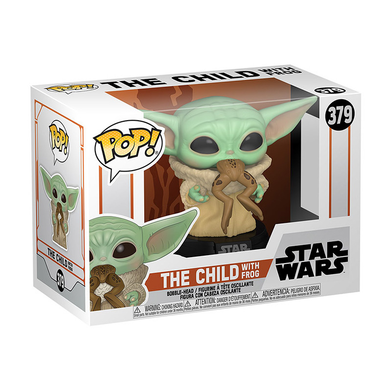 Figurine Pop The Child with Frog (Star Wars The Mandalorian) #379