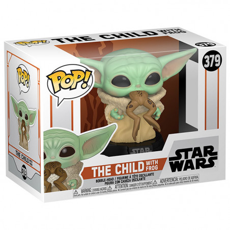 Figurine Pop The Child with Frog (Star Wars The Mandalorian) #379