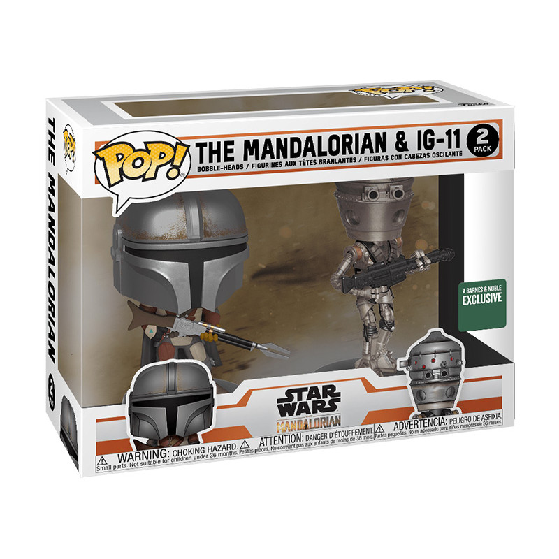 Pop Mandalorian & IG-11: Figurines Star Wars