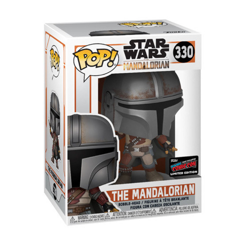 Figurine Pop The Mandalorian with Pistol - Star Wars